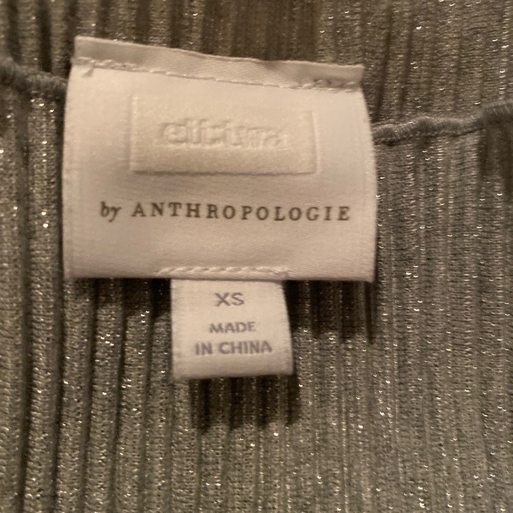 Sleeveless Silver Top